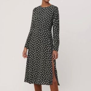 NWT Loft puff sleeve dress